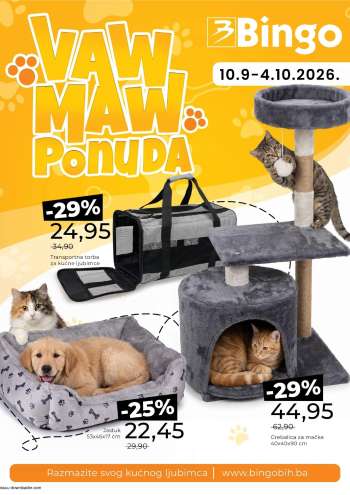 Bingo katalog - 10.09.2026. - 04.10.2026.