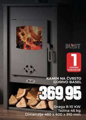 Kamin na čvrsto gorivo Basel