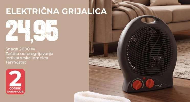 ELEKTRIČNA GRIJALICA