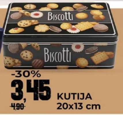Biscotti kutija