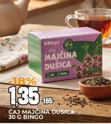 ČAJ MAJČINA DUŠICA 30 g BINGO