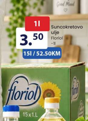 Suncokretovo ulje Floriol