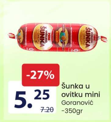 Šunka u ovitku mini