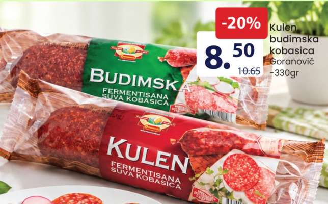 Kulen, budimska kobasica Goranović