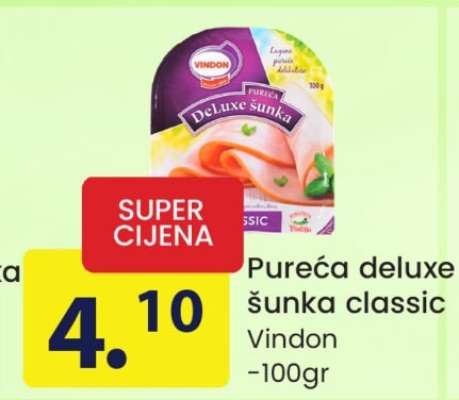 Pureća deluxe šunka classic
