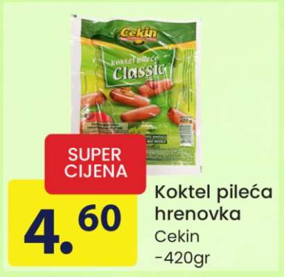 Koktel pileća hrenovka