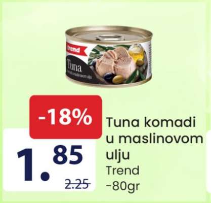 Tuna Komadi u maslinovom ulju