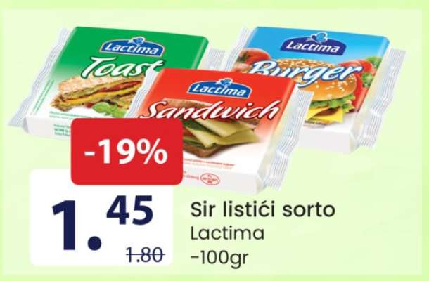 Sir listići sorto