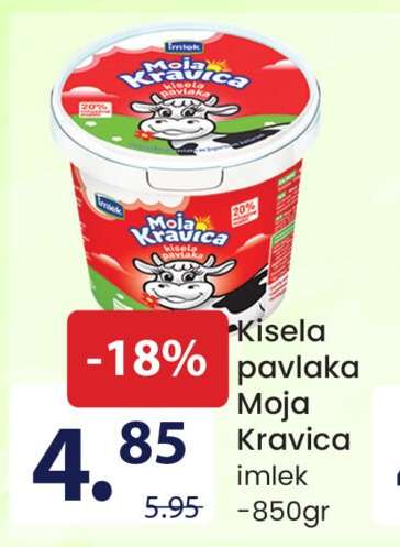 Kisela pavlaka Moja Kravica