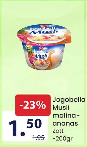 Jogobella musli malina ananas