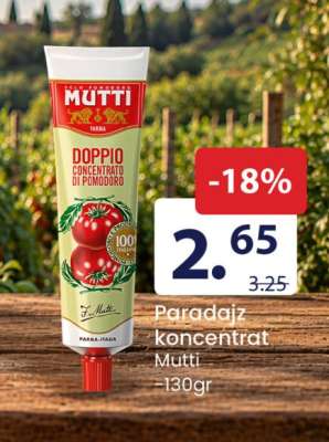 Paradajz koncentrat Mutti