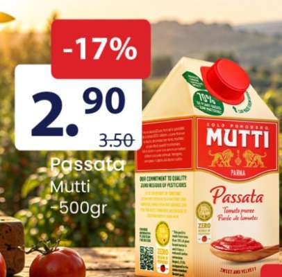 Passata Mutti 500gr