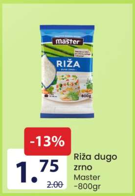 Riža dugo zrno