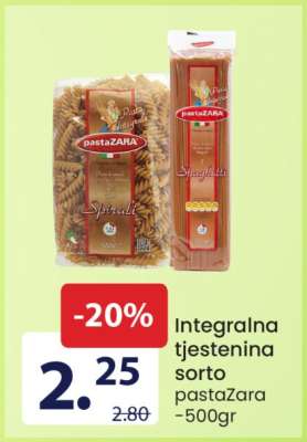 Integralna tjestenina sorto