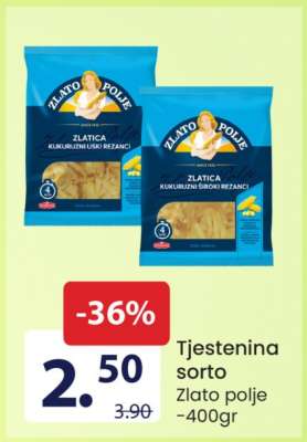 Tjestenina sorto