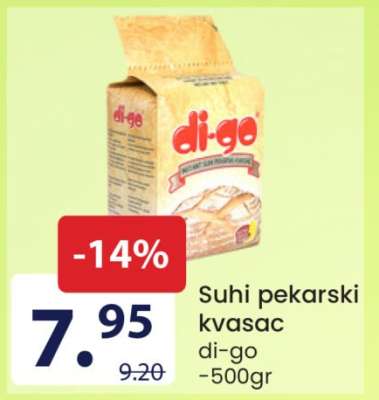 Suhi pekarski kvasac