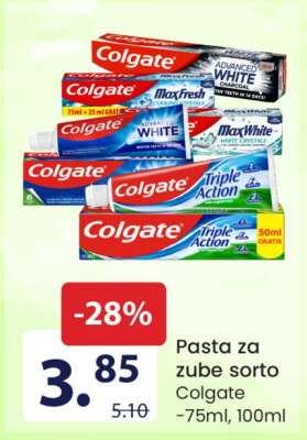 Pasta za zube sorto Colgate