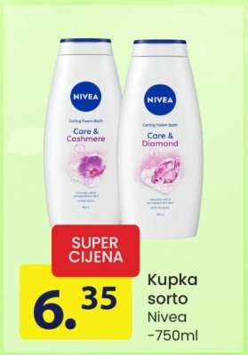 Kupka sorto Nivea