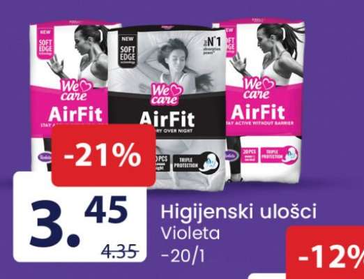Higijenski ulošci Violeta