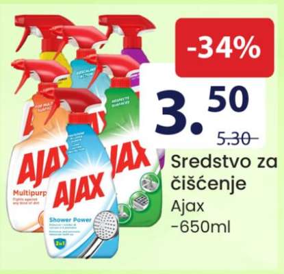 Sredstvo za čišćenje Ajax