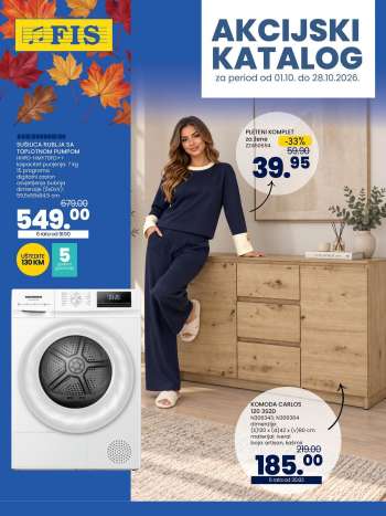 FIS katalog - 01.10.2026. - 28.10.2026.