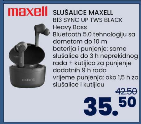 SLUŠALICE MAXELL