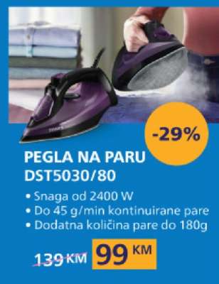 Pegla na paru DST5030/80