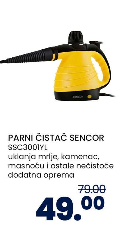 PARNI ČISTAČ SENCOR