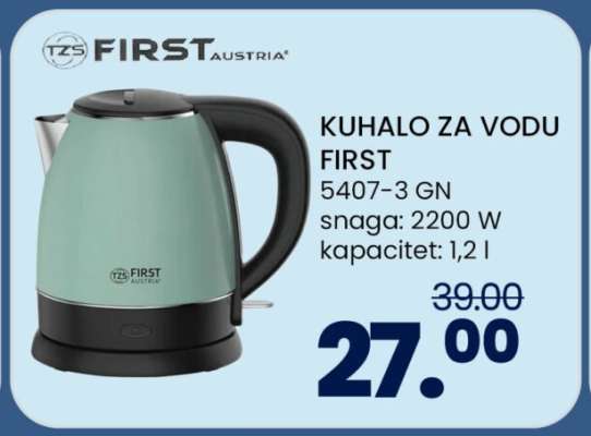 KUHALO ZA VODU FIRST