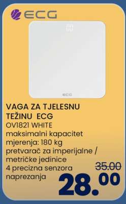VAGA ZA TJELESNU TEŽINU ECG