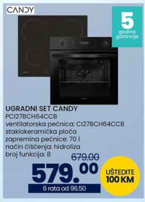 UGRADNI SET CANDY