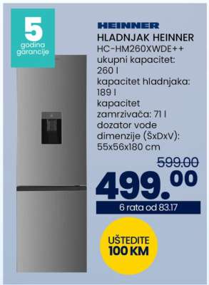 HLADNJAK HEINNER