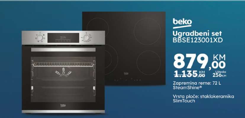 beko Ugradbeni set BBSE123001XD