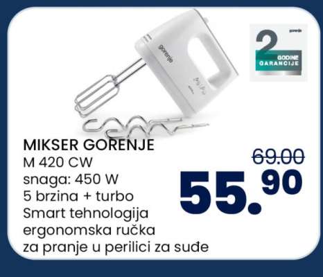 MIKSER GORENJE M 420 CW