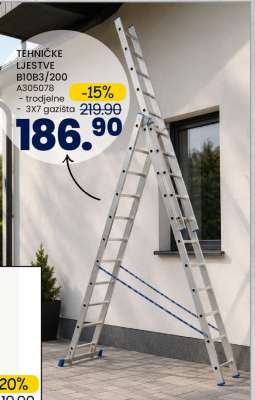 TEHNIČKE LJESTVE BIOB3/200