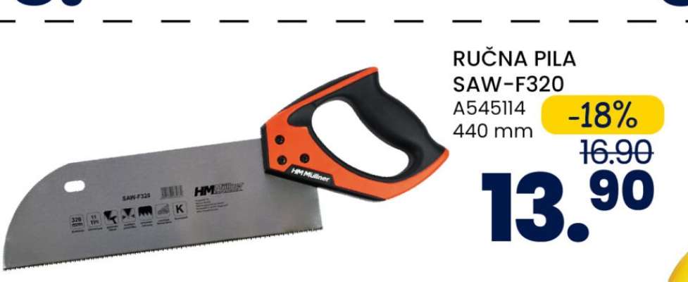 RUČNA PILA SAW-F320