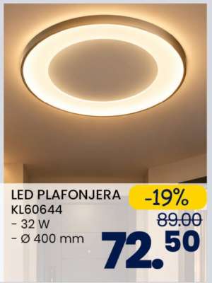 LED PLAFONJERA KL60644