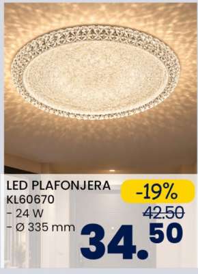 LED PLAFONJERA KL60670