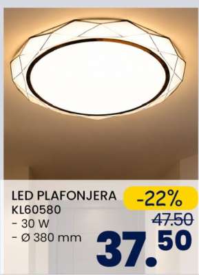 LED PLAFONJERA KL60580