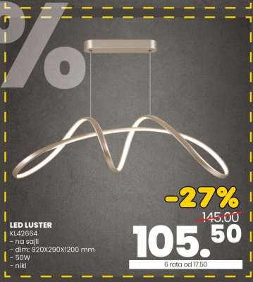 LED LUSTER KL42664
