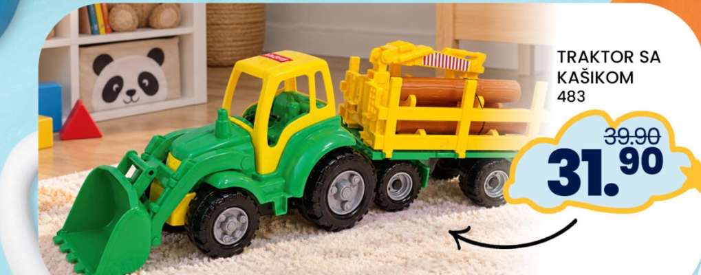 TRAKTOR SA KAŠIKOM 483