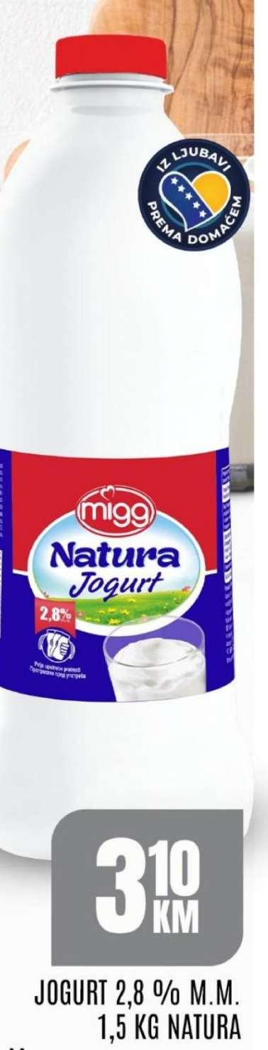 Jogurt 2,8% m.m.