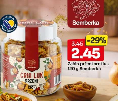 Začin prženi crni luk