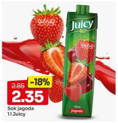 Sok jagoda 1l Juicy