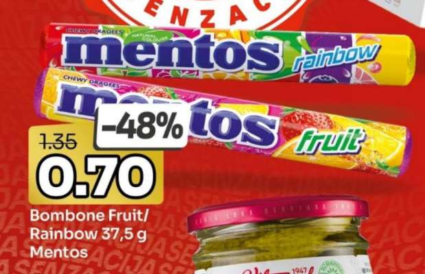 Bombone Fruit/Rainbow Mentos