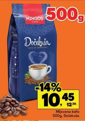Mljevena kafa 500g Dočekuša