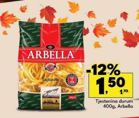Arbella Tjestenina durum