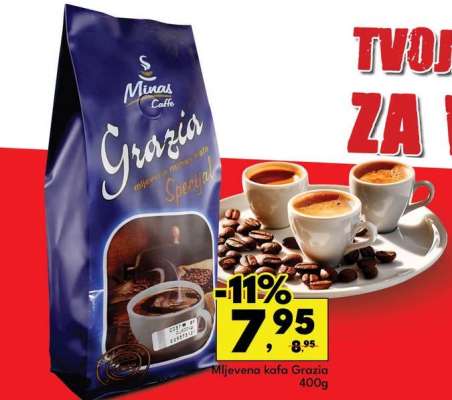 Mljevena kafa Grazia