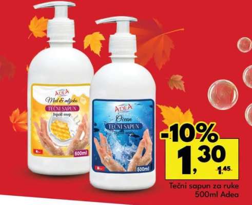Tečni sapun za ruke 500ml Adea