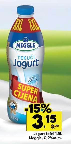 Jogurt tečni 1,5l